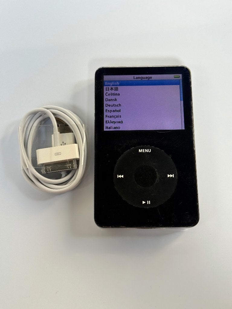 Apple iPod Classic 5.5 generatie Zwart 80GB, Audio, Tv en Foto, Mp3-spelers | Apple iPod, 40 GB en meer, Gebruikt, Classic, Zwart