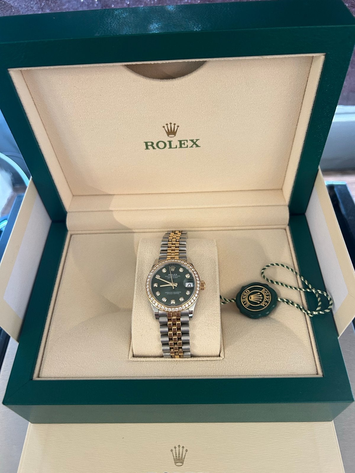 Rolex Oyster Perpetual Datejust Horloge, Sieraden, Tassen en Uiterlijk, Horloges | Dames, Polshorloge, Ophalen of Verzenden, Zo goed als nieuw