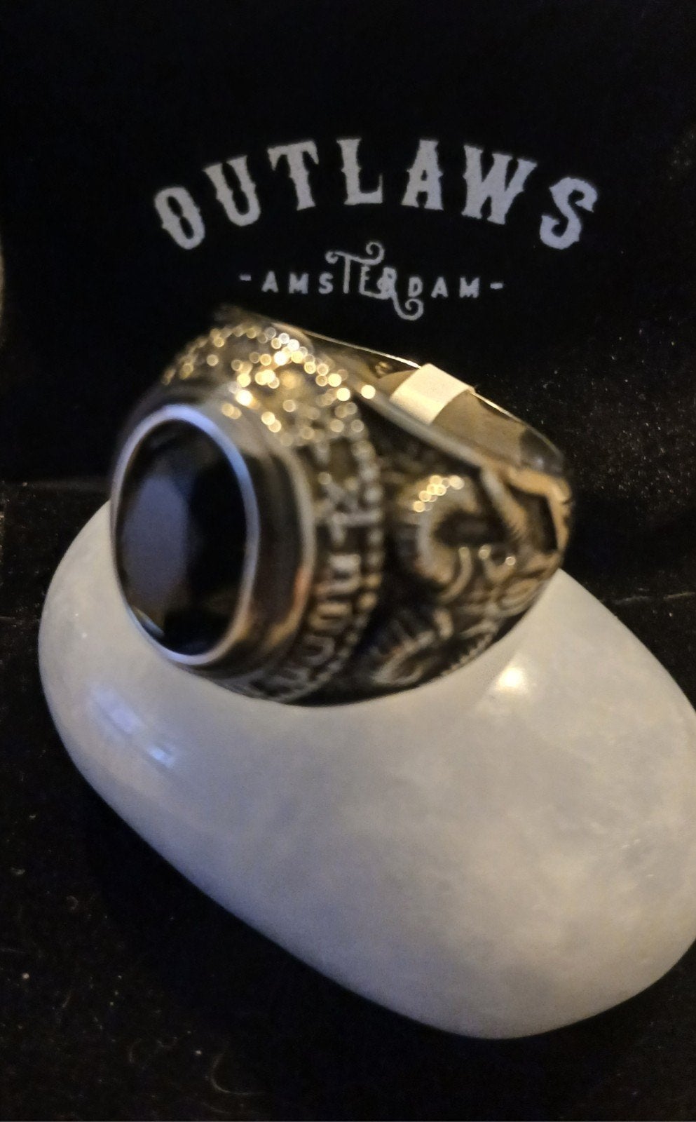 Outlaws ring Sea Cruiser maten 12 en 13, IJzer of Staal, Nieuw, Ophalen of Verzenden, Dame