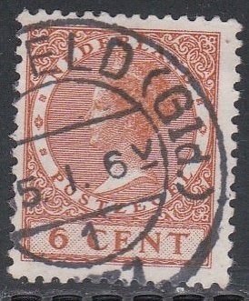 Nederland 1924 150 Wilhelmina 6c, Gest ?eld, Postzegels en Munten, Postzegels | Nederland, Ophalen of Verzenden, T/m 1940, Gestempeld