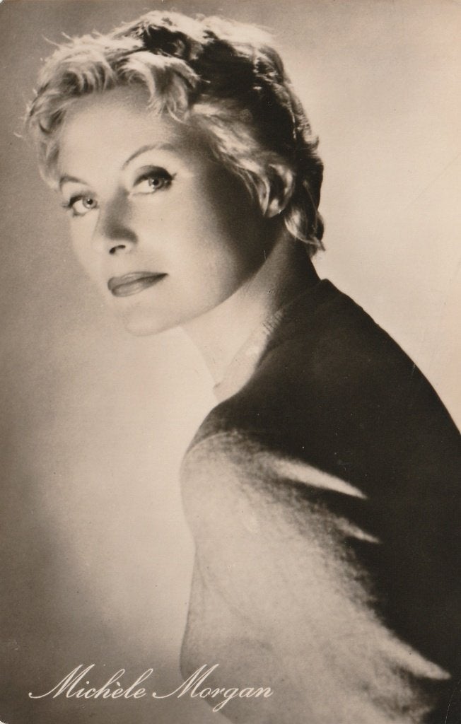 Oude Kaart Michèle Morgan, Verzenden, Gebruikt, Film, Foto of Kaart