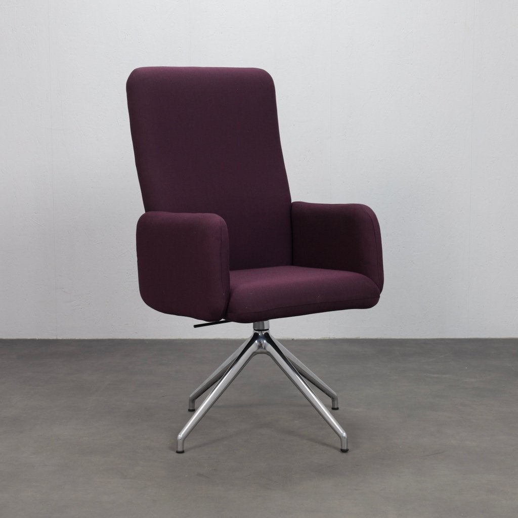 Switch High Bureaustoel Stefan Scholten Puik Design, Ophalen, Paars, Nieuw, X