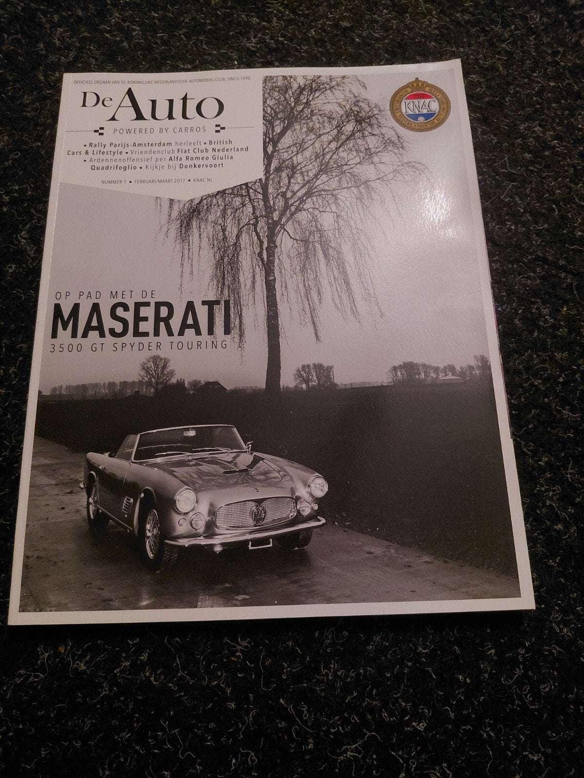 De Auto Magazine - Maserati 3500 GT Spyder Touring, Ophalen of Verzenden, Gelezen