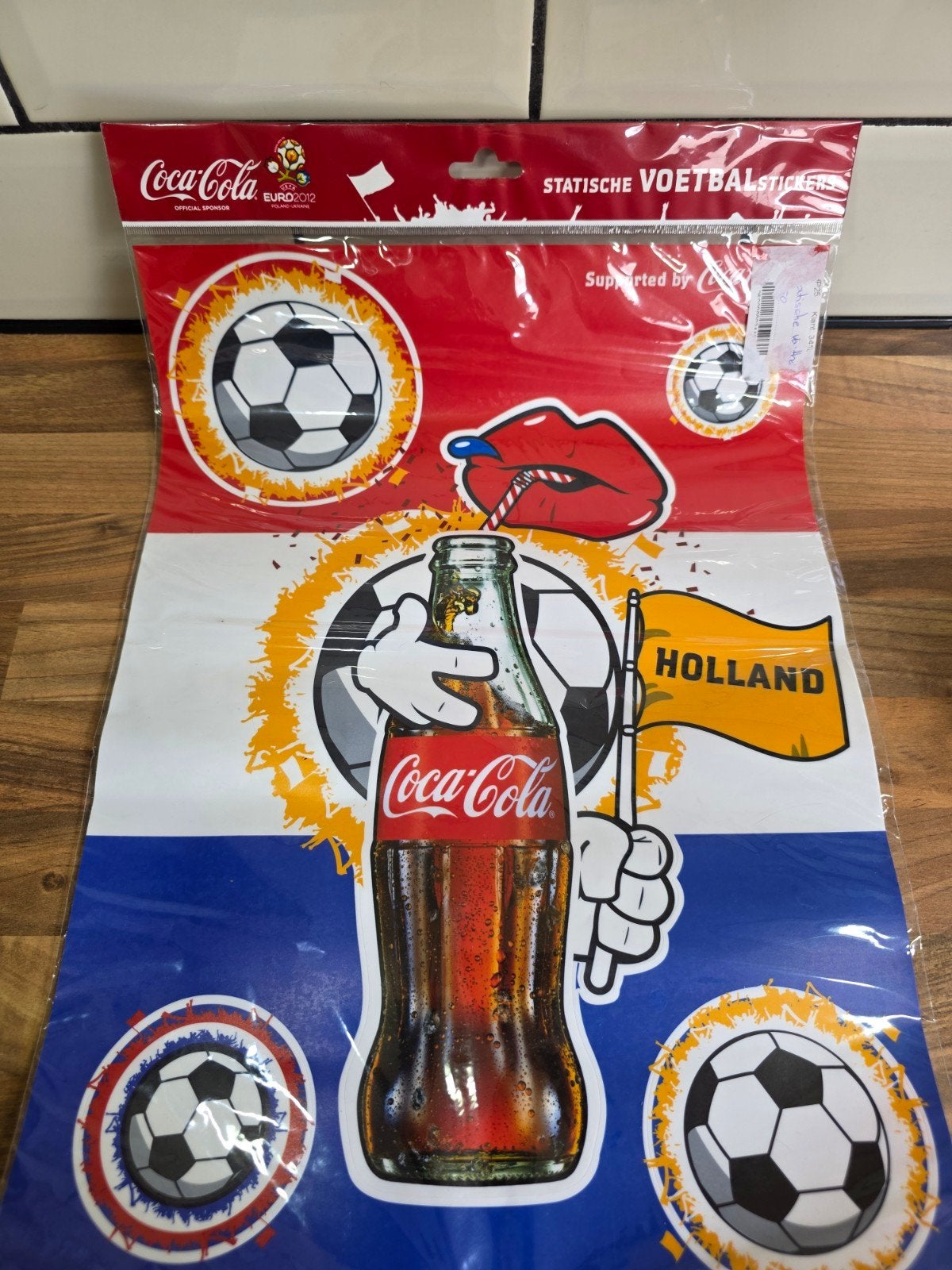 Coca-Cola Euro 2012 Statische Voetbalstickers, Ophalen of Verzenden, Zo goed als nieuw