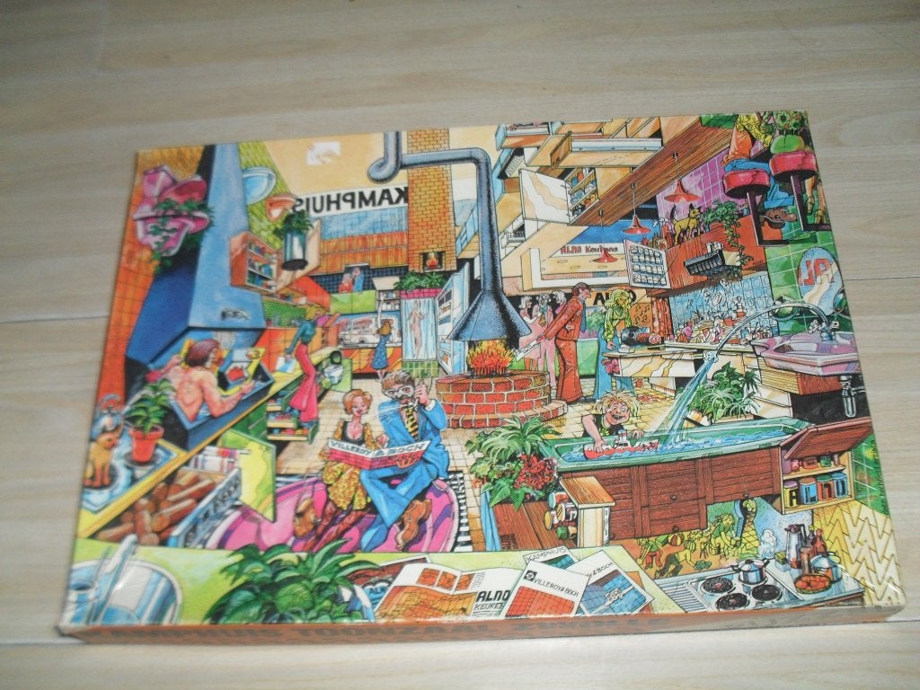 Reclame puzzle 400 stukjes, Ophalen, Minder dan 500 stukjes, Gebruikt, Legpuzzel