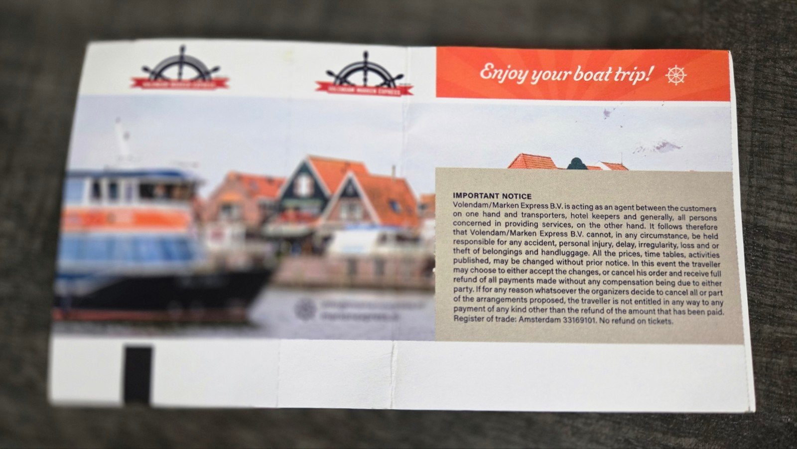 Boottocht, Eén persoon