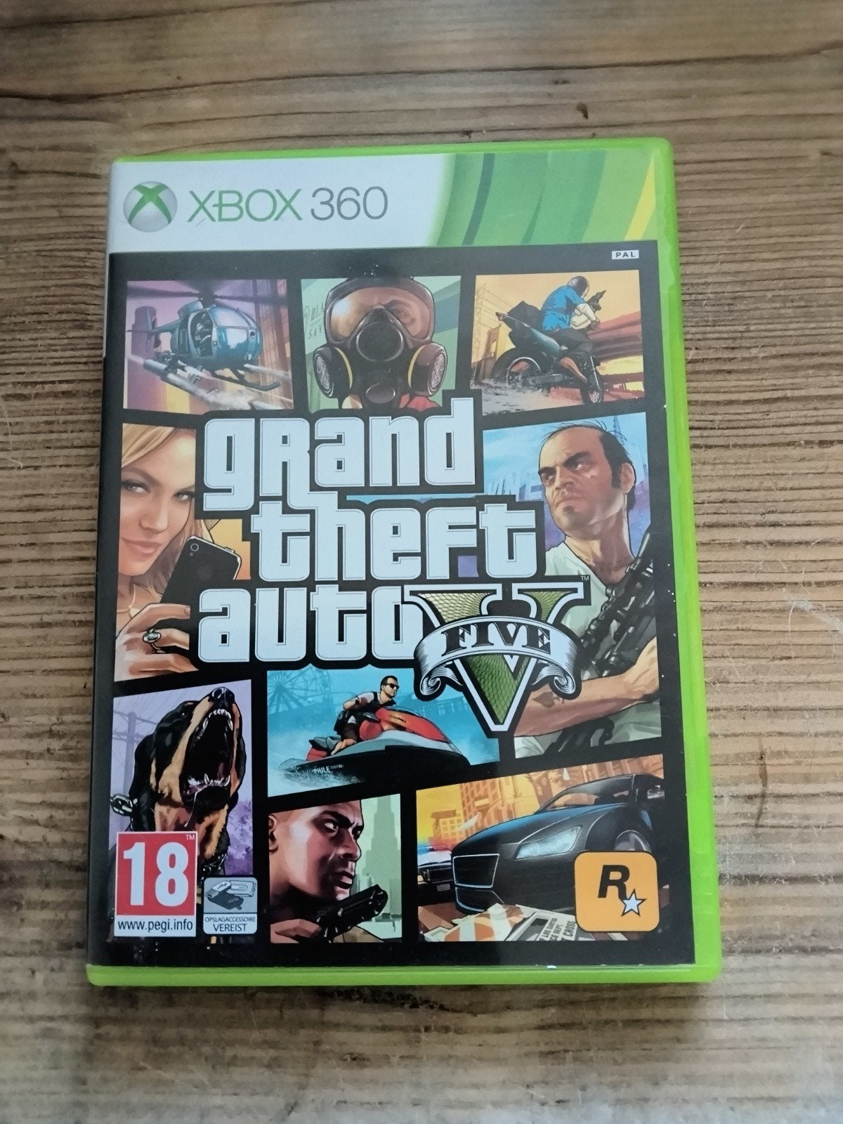 Grand Theft Auto V (GTA 5) Xbox 360 - Zo goed als nieuw, Spelcomputers en Games, Games | Xbox 360, Avontuur en Actie, Online, Vanaf 18 jaar
