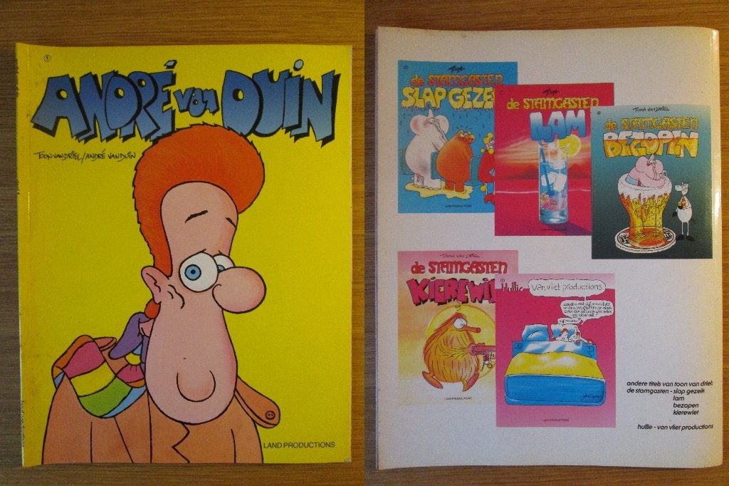 André van Duin (SC), Eén stripboek, Ophalen of Verzenden, Zo goed als nieuw, Toon van Driel
