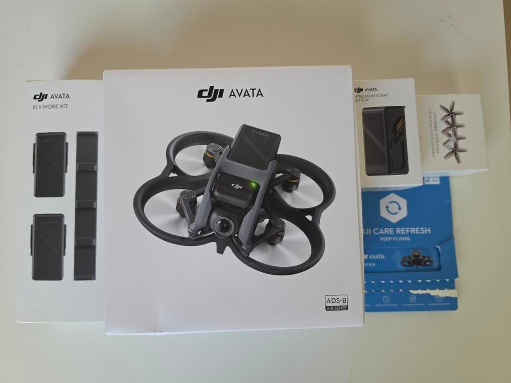 Nieuwe niet geactiveerd DJI Avata +Fly More Kit+Care Refresh, Ophalen of Verzenden, Nieuw