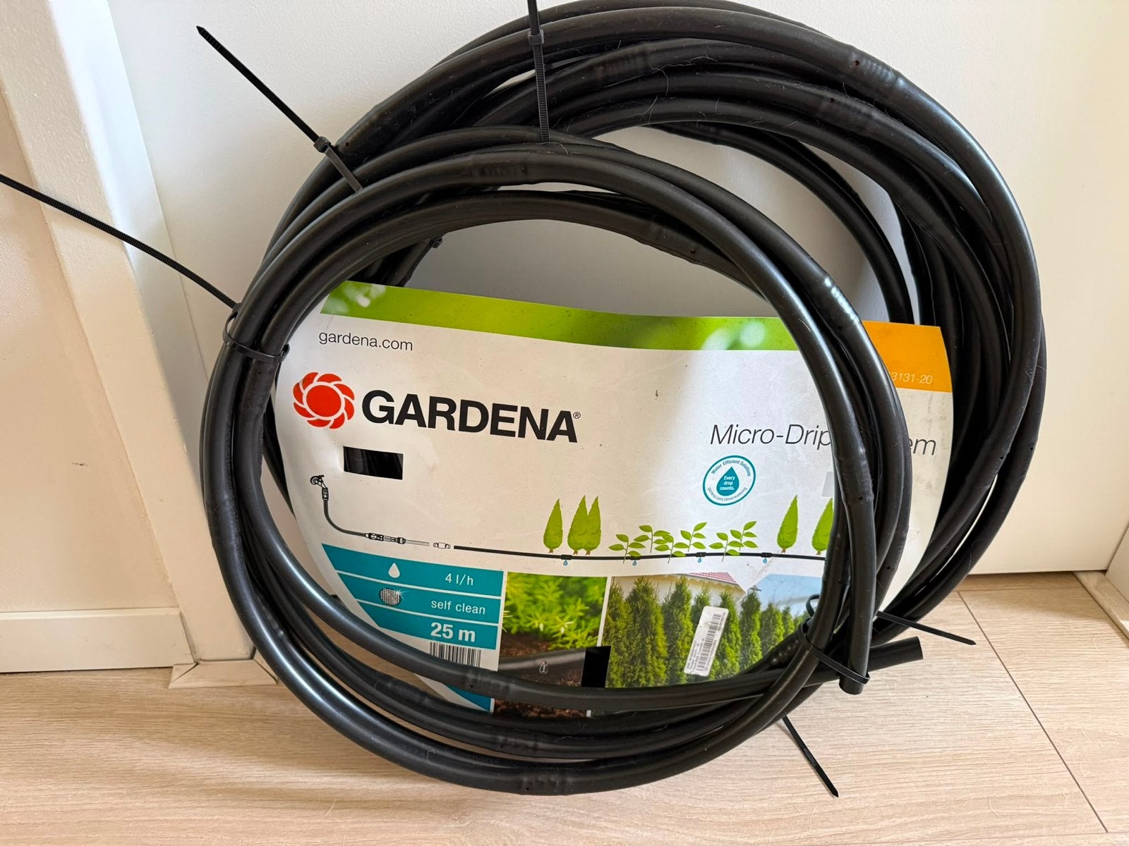Gardena Micro-Drip-System 25m druppelslang, Ophalen of Verzenden, Zo goed als nieuw