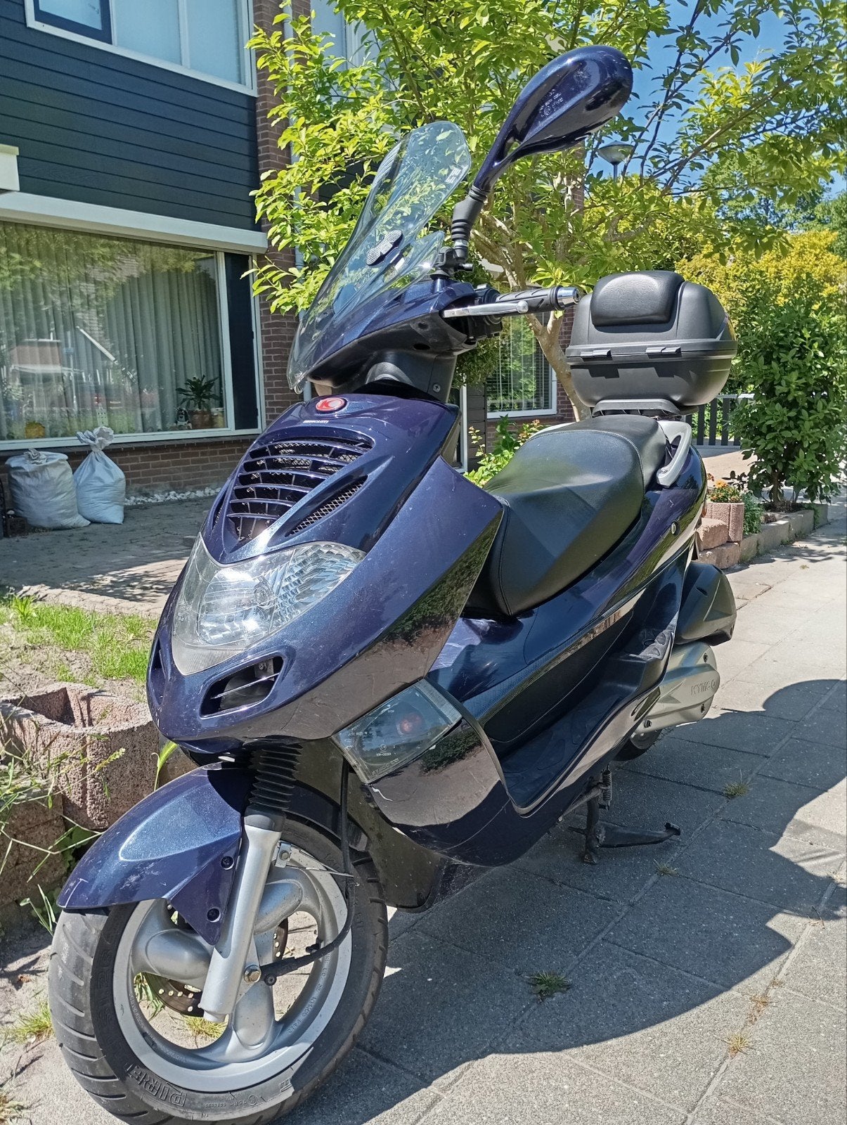 Kymco Bet&Win 250 scooter met cilinderschade - RDW gesloopt, Ophalen, Gebruikt, Cilinder, Overige merken