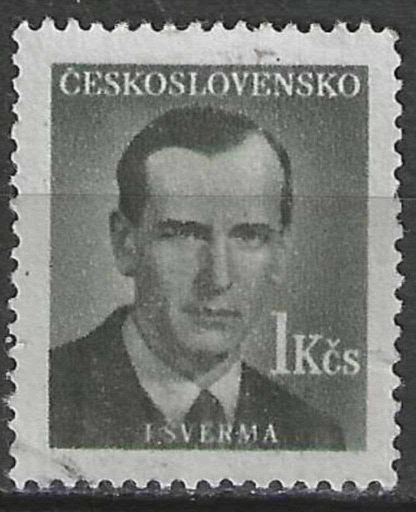 Tsjechoslowakije 1949 - Yvert 494 - Jan Sverma (ST), Postzegels en Munten, Postzegels | Europa | Overig, Verzenden, Overige landen