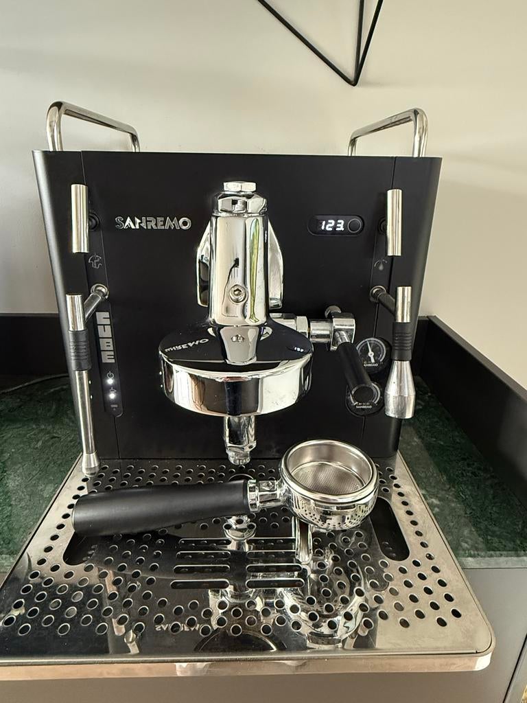 Sanremo Cube R espressomachine, Witgoed en Apparatuur, Ophalen, Gebruikt, 10 kopjes of meer, Afneembaar waterreservoir