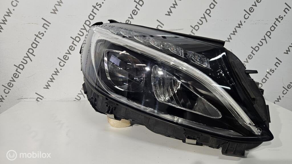 Koplamp origineel led C-klasse A205 ('16-'22) A2059062604, Gebruikt, Mercedes-Benz, Ophalen of Verzenden, Mercedes-Benz