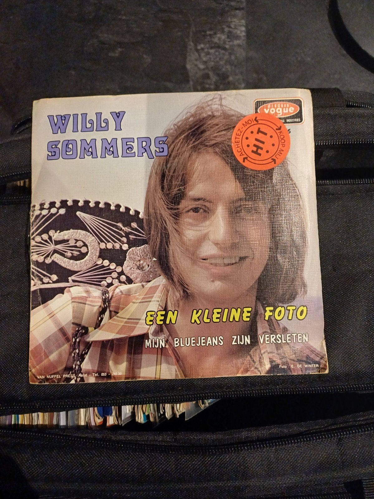 Willy Sommers - Een Kleine Foto / Mijn Bluejeans Zijn Versle, Ophalen of Verzenden, Gebruikt, Schlager, Single