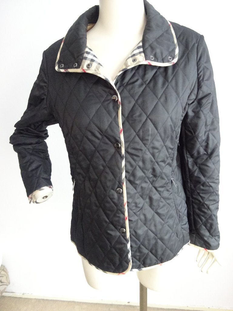 Burberry London tussen jas mt S, Kleding | Dames, Maat 38/40 (M), Verzenden, Zwart, Zo goed als nieuw