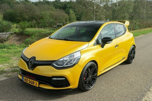Renault Clio 4 RS Trophy 220 Phase 1 | Jaune Sirius | NL, 1618 cc, Zwart, 4 cilinders, Particulier