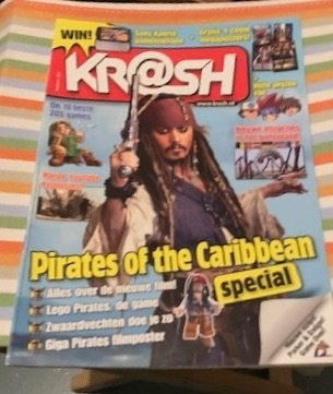 KR@SH Tijdschriften - Pirates, Pokémon, Madagascar, Boeken, Gelezen, Diverse auteurs, Ophalen of Verzenden, Meerdere stripboeken