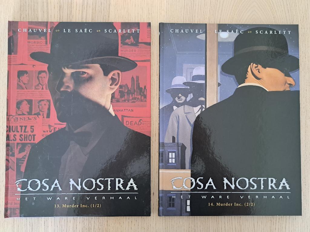 Cosa Nostra delen 13 en 14, Meerdere stripboeken, Ophalen of Verzenden, Nieuw