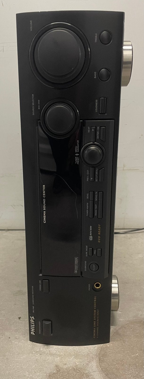 PHILIPS FR 740 cinema sound center fm/ am tuner surround 6_, Audio, Tv en Foto, Ophalen, Zo goed als nieuw, Philips