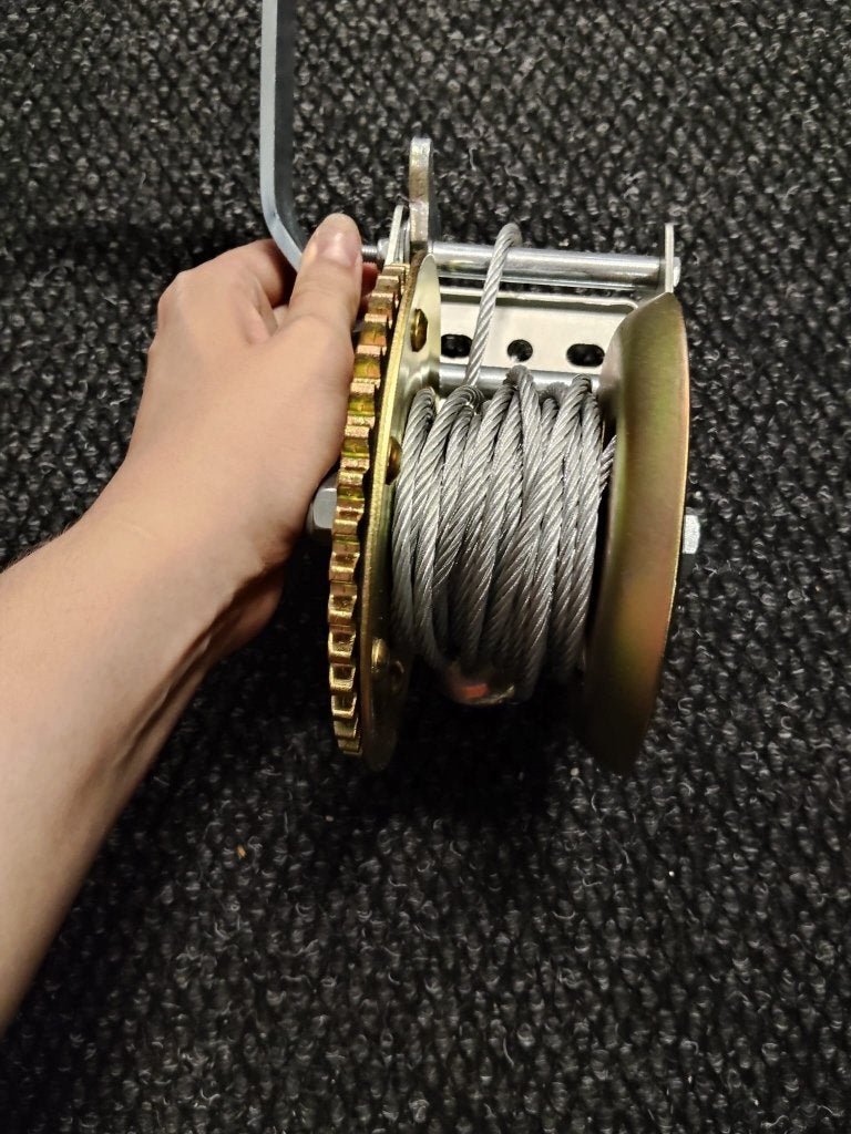 Handlier met haak (WLL 500kg), Ophalen, Nieuw, Handmatig
