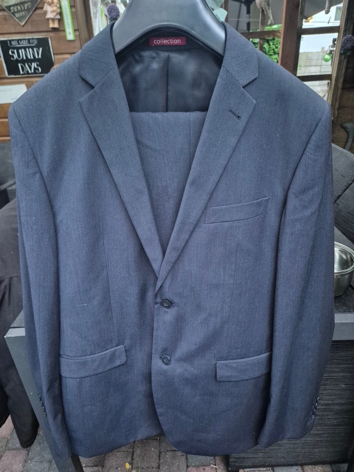 Donkerblauw herenpak - Maat 56, Kleding | Heren, Blauw, LIV Collection, Maat 56/58 (XL), Ophalen of Verzenden