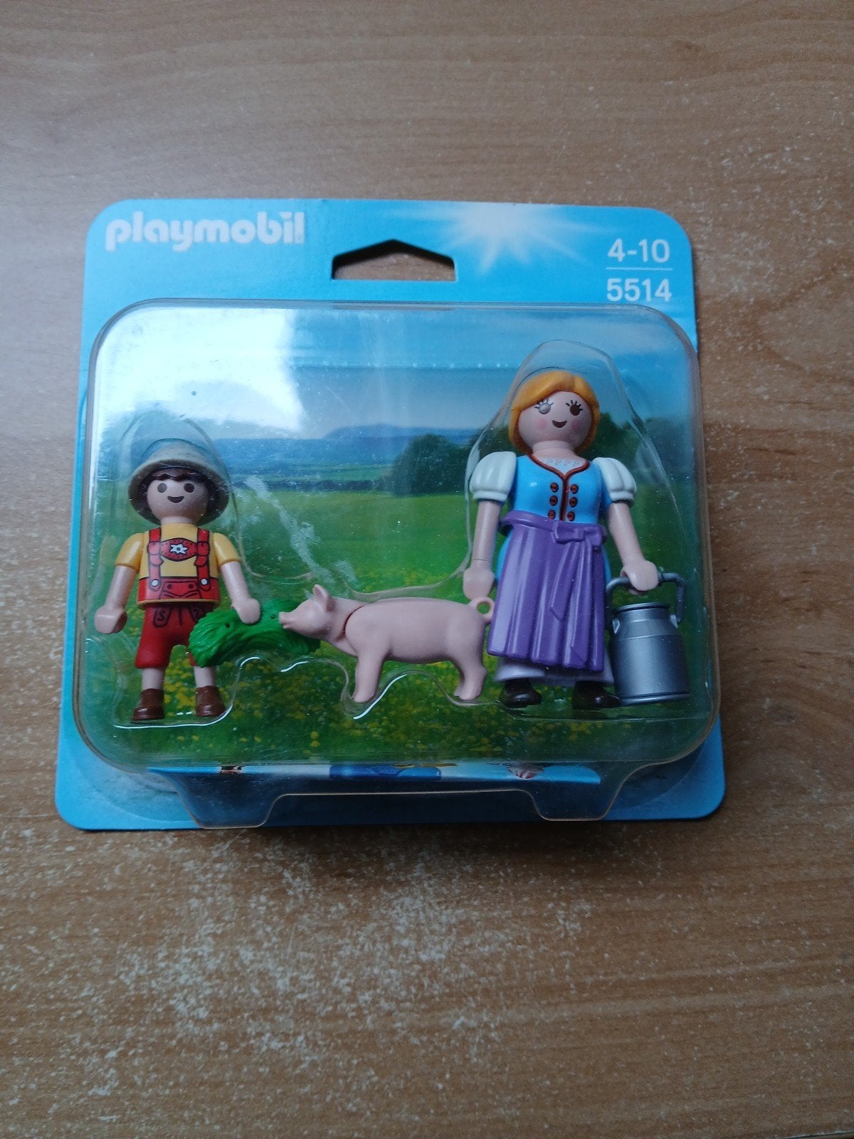 Playmobil 5514 Boerderij Set - Boerin, Boerenjongen en Varke, Ophalen of Verzenden, Nieuw