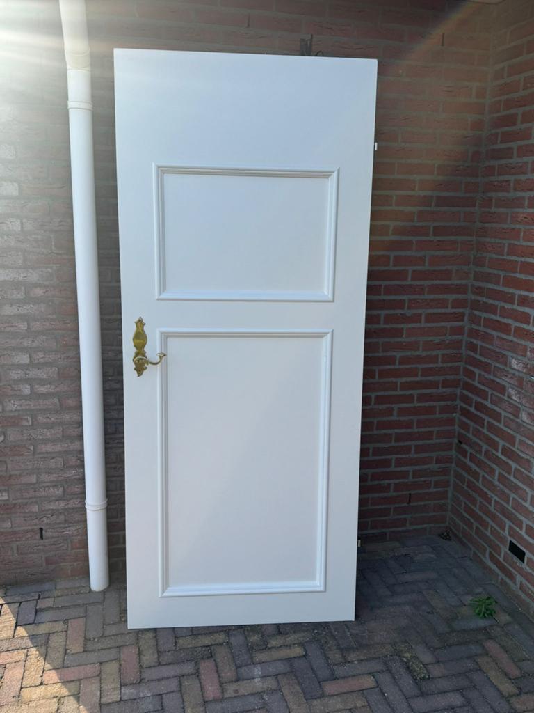 Deuren met en zonder beslag, Doe-het-zelf en Verbouw, Deuren en Horren, Ophalen, Binnendeur, Zo goed als nieuw, Glas