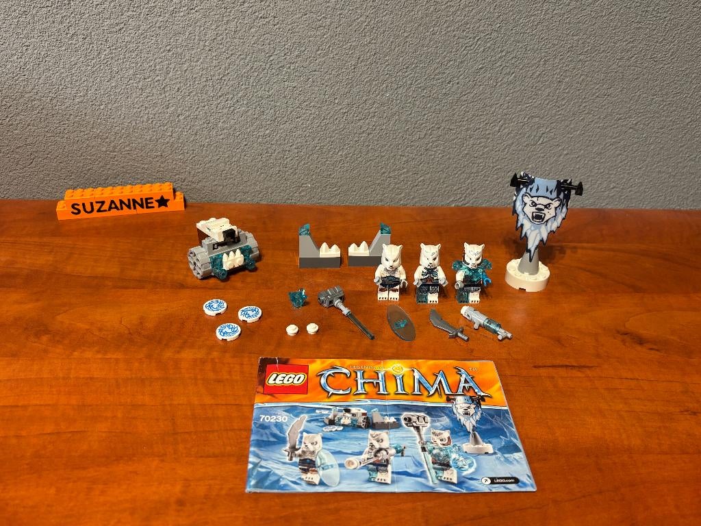 Lego 70230 - Legend of Chima - Ice Bear Tribe Pack, Gebruikt, Overige thema's, Lego, Ophalen of Verzenden