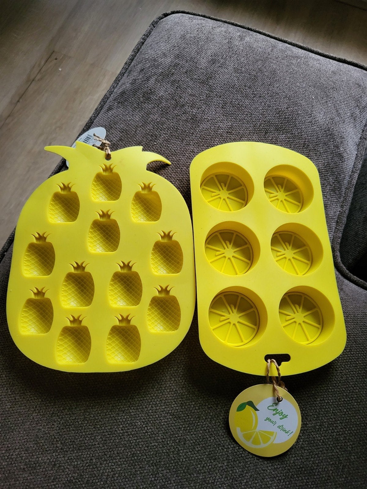 Leuke ijsklontbakjes ananas en citroen - Nieuw!, Huis en Inrichting, Ophalen of Verzenden, Nieuw