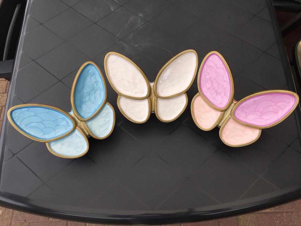 Grote as urnen vlinders butterfly zijn op voorraad urns, Ophalen of Verzenden, Nieuw