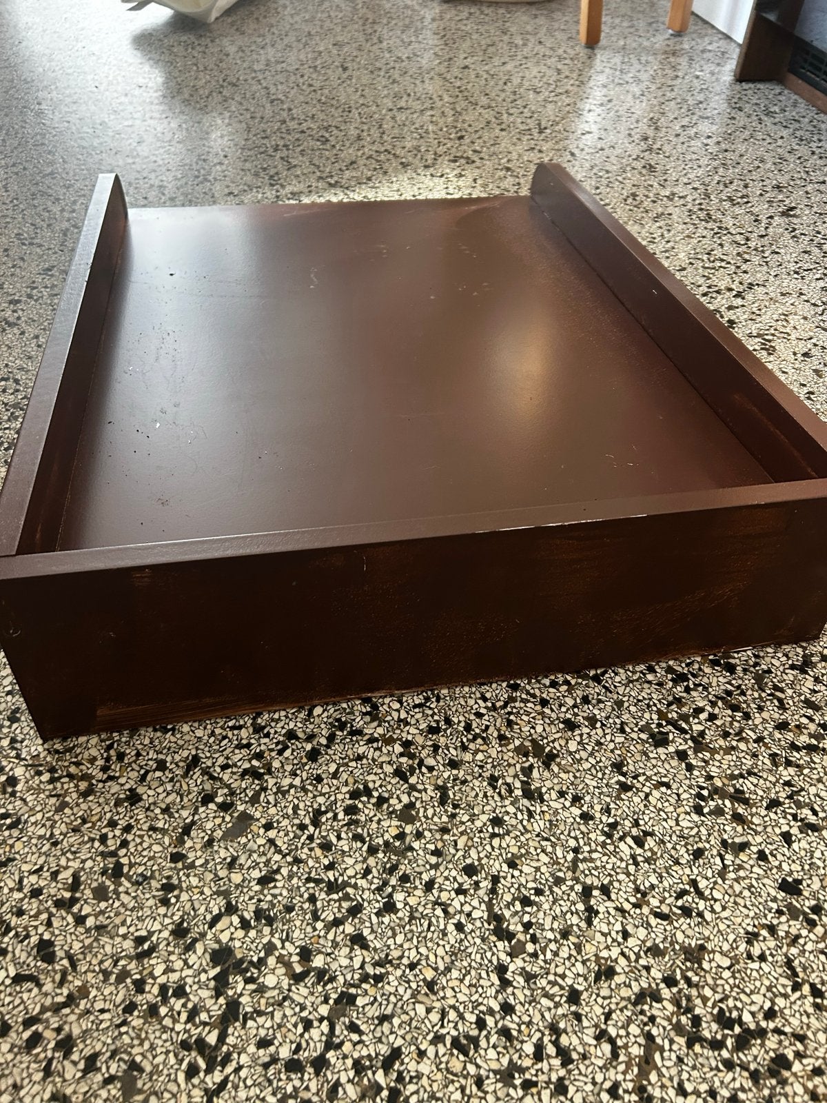 Houten commode bladvergroter - Gratis af te halen, Ophalen, Gebruikt, Commode, Opstaande rand
