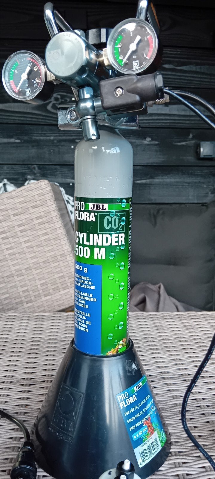 JBL ProFlora CO₂ Advanced Set V – CO2 Set Incl. Magneetventi, Dieren en Toebehoren, Ophalen, Zo goed als nieuw