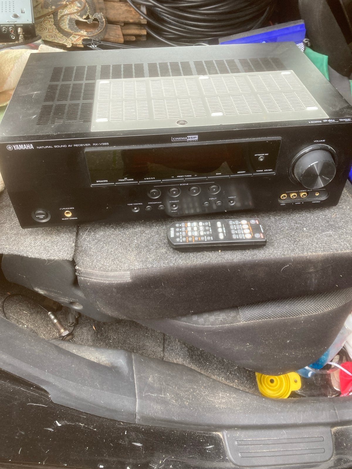 Yamaha RX-V365 AV Receiver - Natuurlijk Geluid, Ophalen, Gebruikt, Yamaha, 60 tot 120 watt