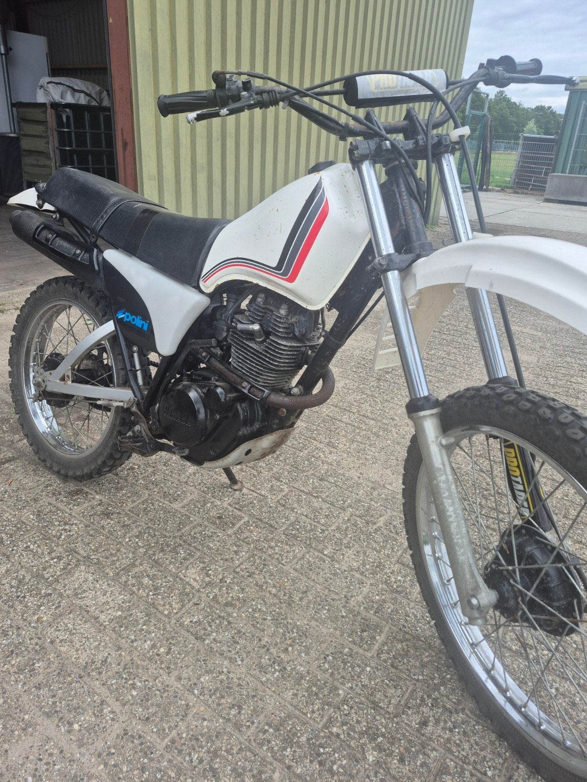 Yamaha XT 125, Ophalen, Gebruikt