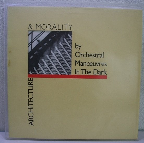 LP- Orch.Man. i.t. Dark - Archit. & Morality - Ned - 1981 NM, Beschermende buitenhoes, LP, New wave, Ophalen of Verzenden