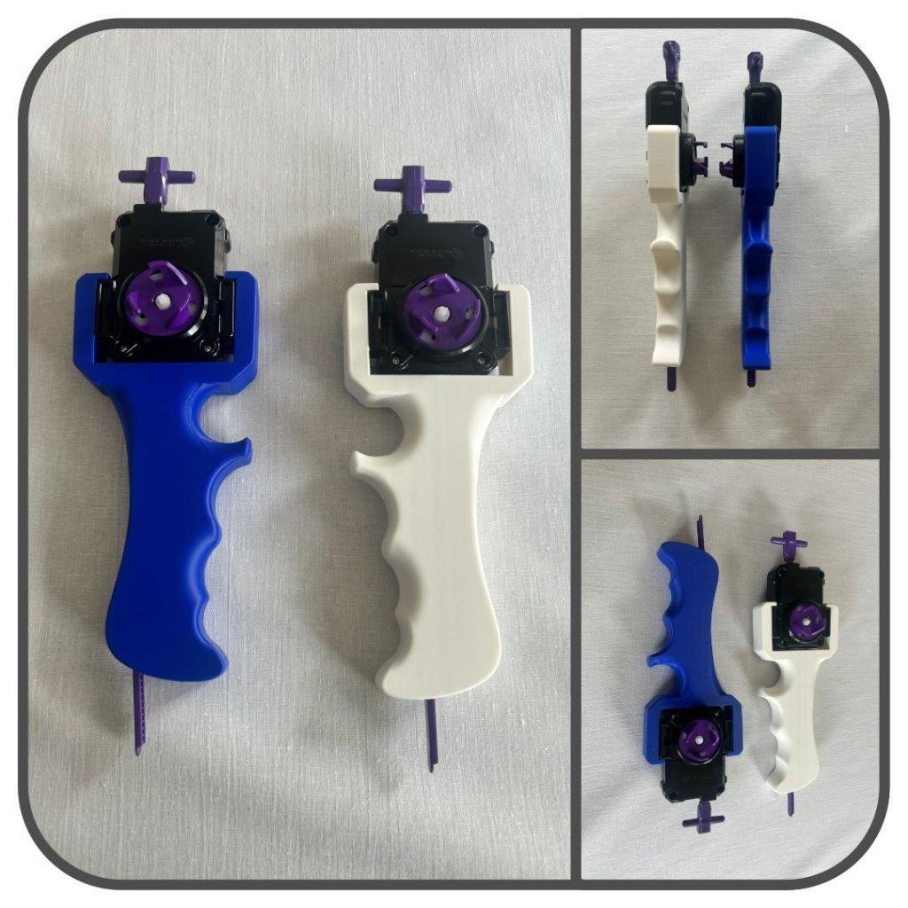 3D-geprinte Beyblade launcher grip links & rechts (€15,00), Ophalen of Verzenden, Nieuw