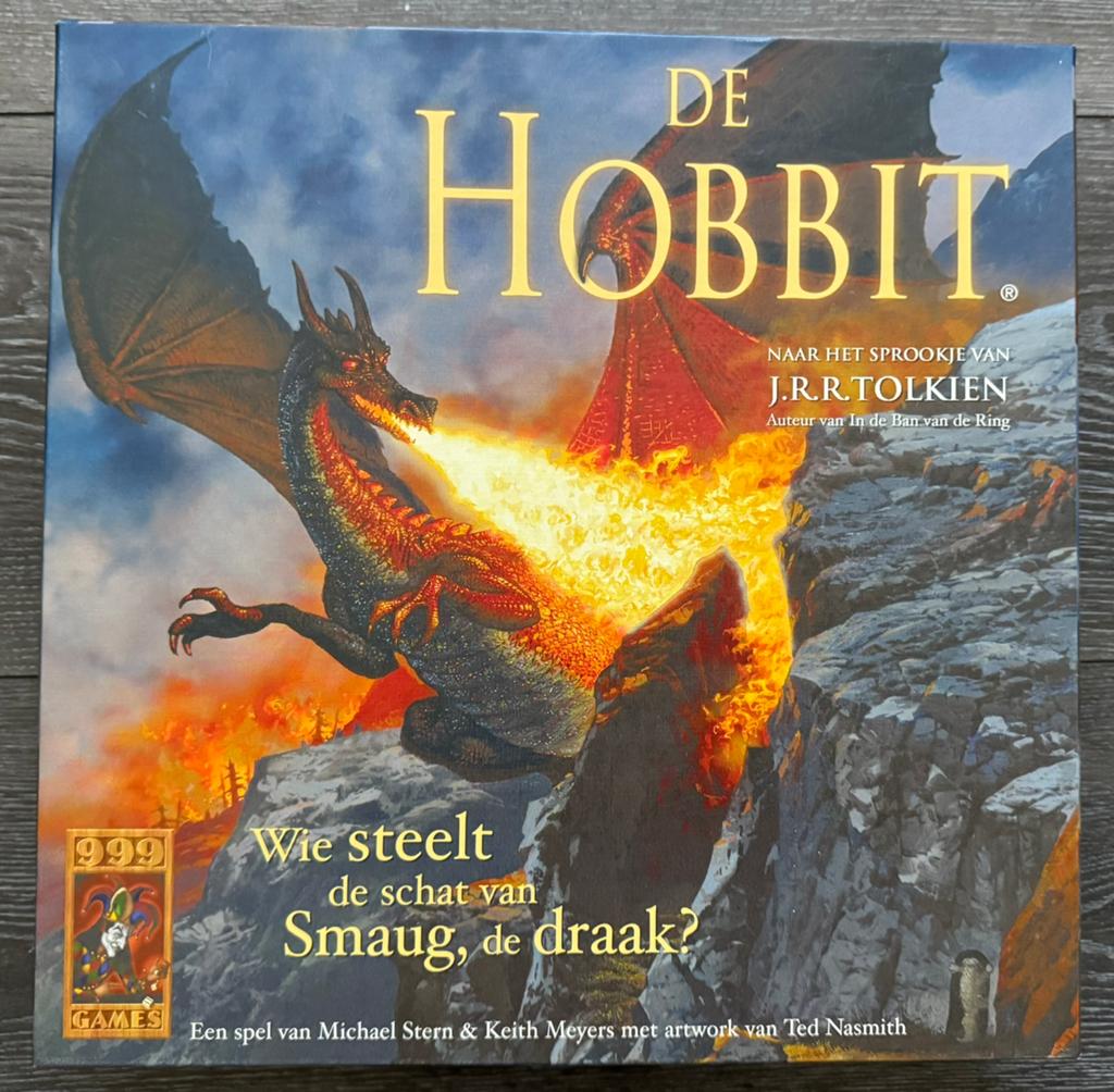 Bordspel De Hobbit ( Lord of the Rings), Ophalen, Zo goed als nieuw