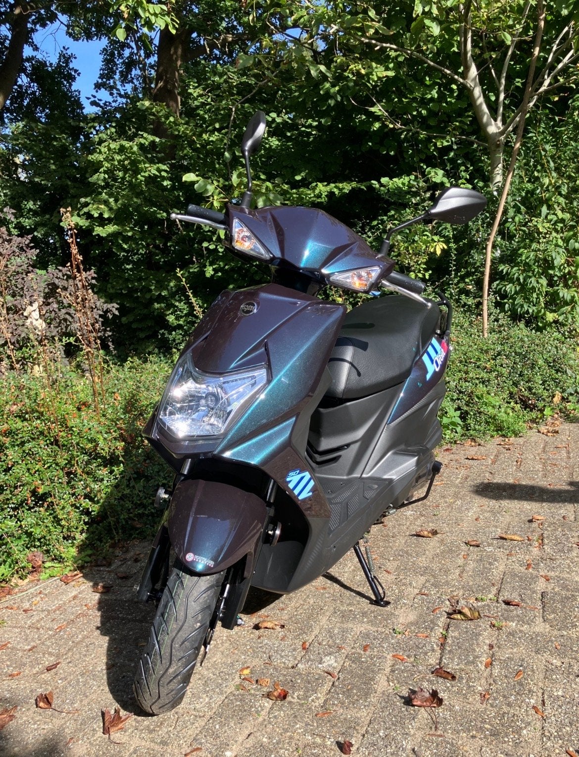 Zo goed als nieuwe SYM Orbit 50 scooter, Fietsen en Brommers, Ophalen, Zo goed als nieuw, Benzine, Orbit
