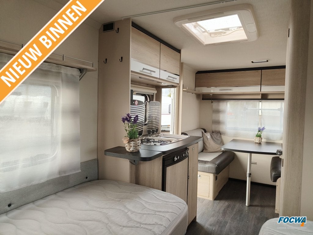 Caravelair Antares Style 450 LJ Mover 2 Enkele Bedden Zit, Standaardzit, Fietsenrek, Bedrijf, 750 - 1000 kg