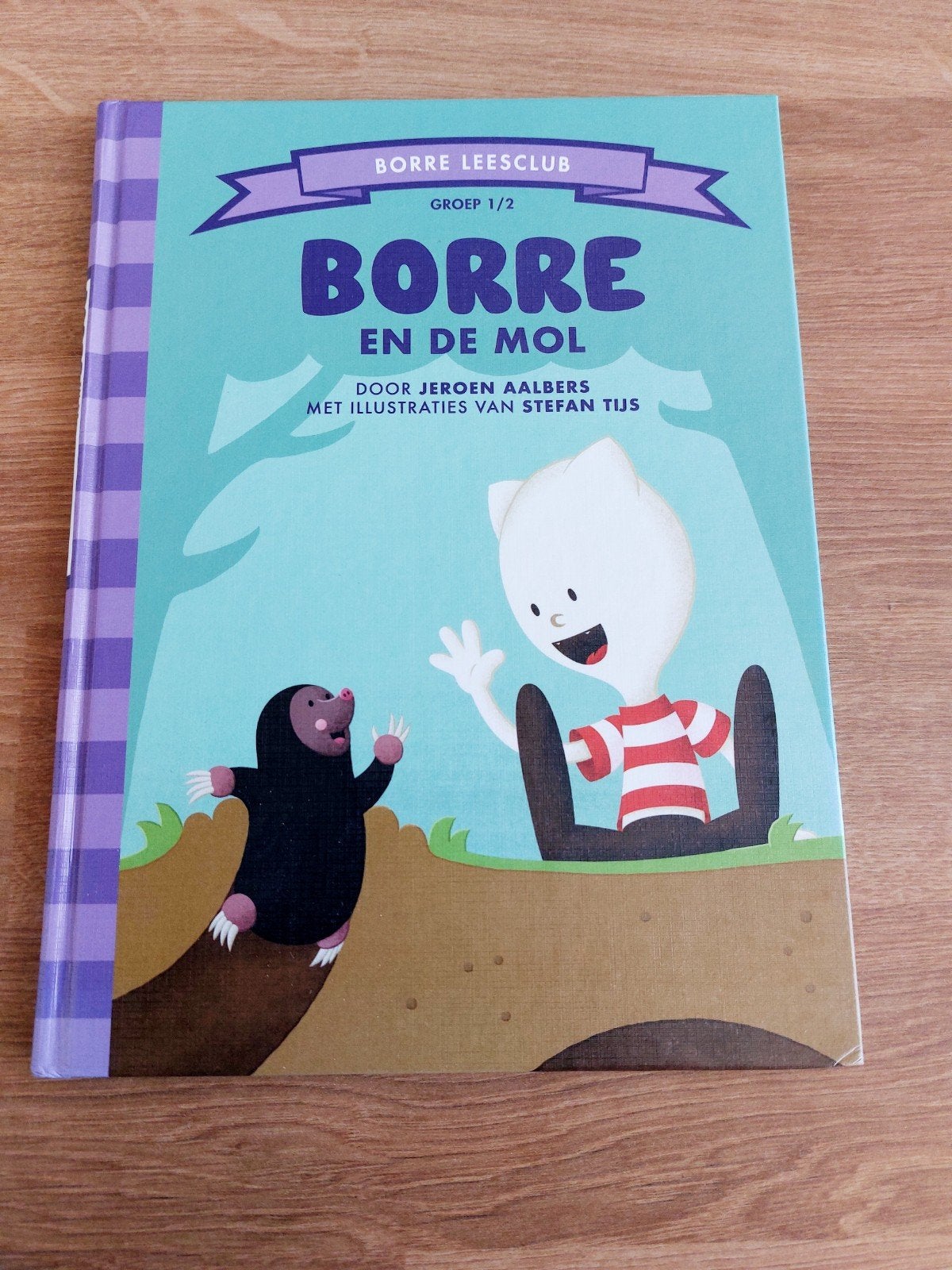 Borre en de Mol - Borre Leesclub Groep 1/2, Ophalen of Verzenden, Zo goed als nieuw, Jeroen Aalbers, 3 tot 4 jaar