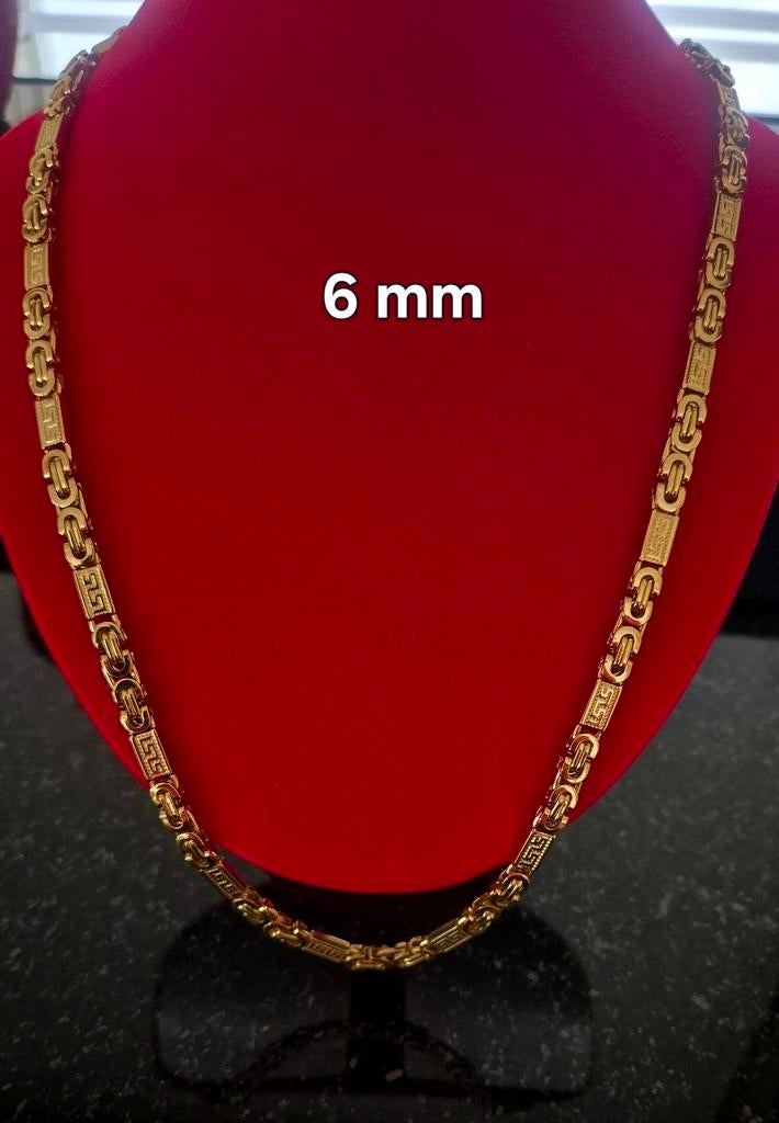 14 krt verguld gouden ketting van 45 tot 80cm lang Nieuw!, Sieraden, Tassen en Uiterlijk, Kettingen, Ophalen of Verzenden, Nieuw