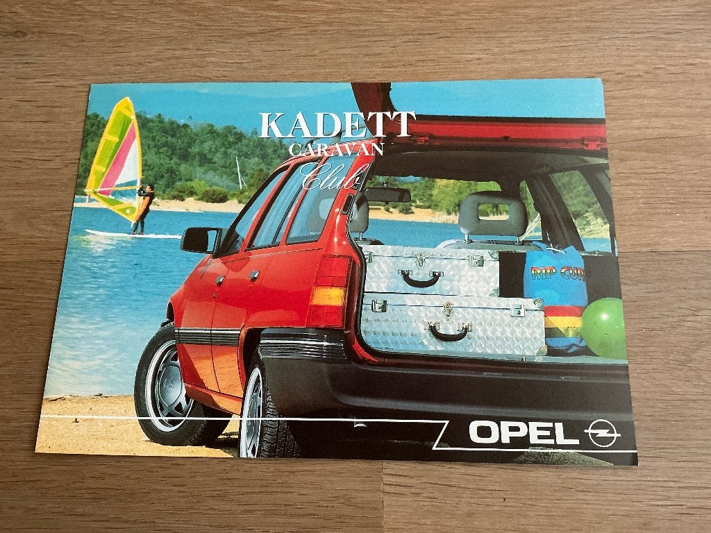 Opel Kadett. Caravan Club 1989 AT, Ophalen of Verzenden, Zo goed als nieuw, Opel