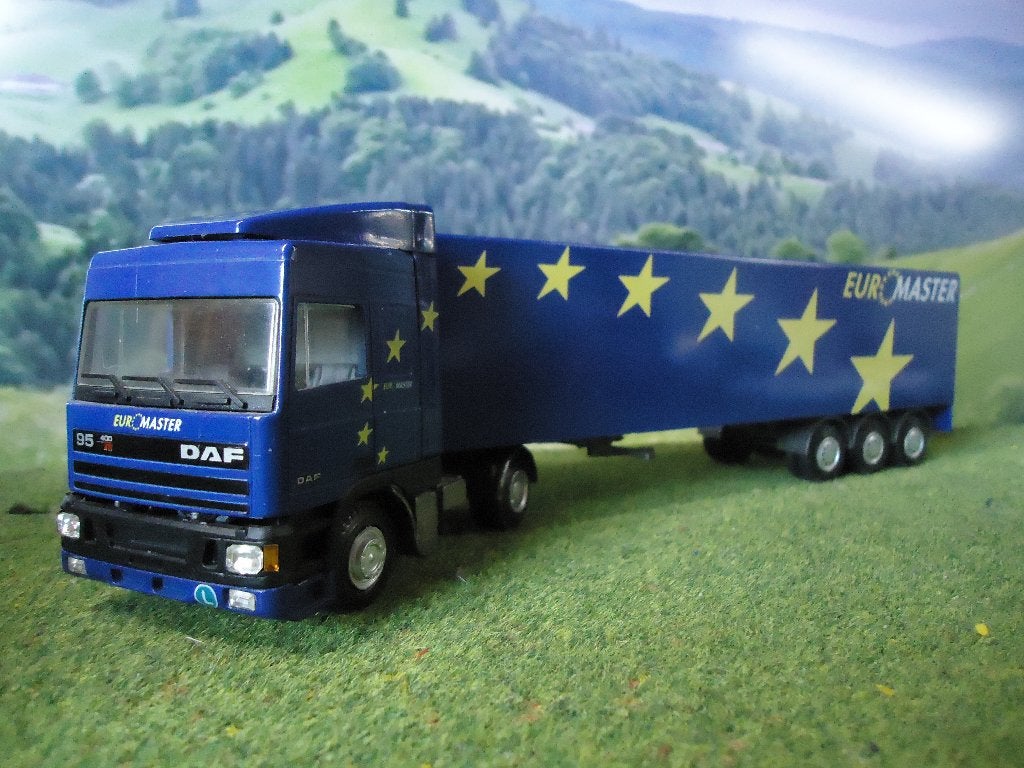 1/50 DAF CF 95 400 ATi Euro Master Demo model - Tekno, Ophalen of Verzenden, Gebruikt, Bus of Vrachtwagen, Tekno