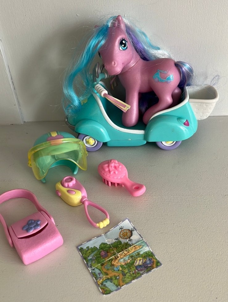 My little pony, vintage, scooter, Ophalen of Verzenden, Zo goed als nieuw