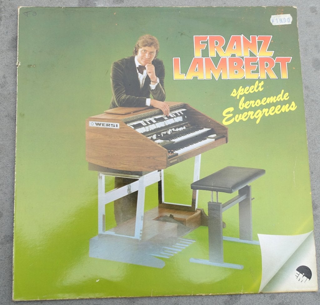 Franz Lambert speelt beroemde Evergreens LP, LP, Zo goed als nieuw, 12 inch, Fotohoes