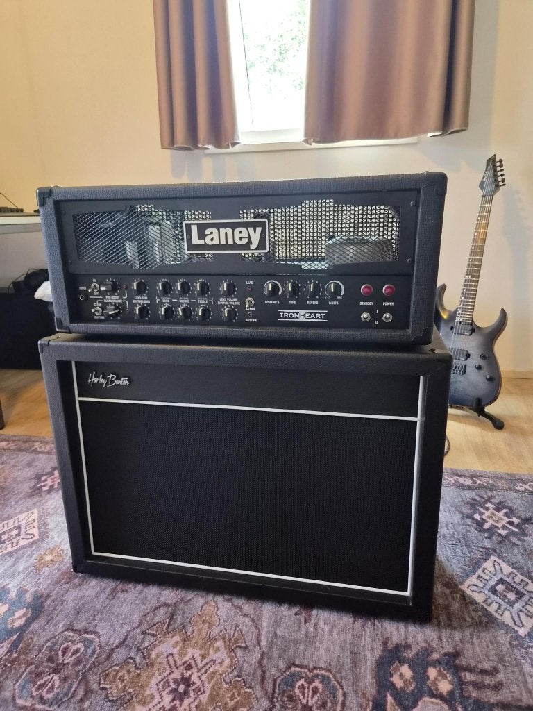 Laney Ironheart IRT-60H buizenversterker, Ophalen, Gebruikt, Gitaar, 50 tot 100 watt