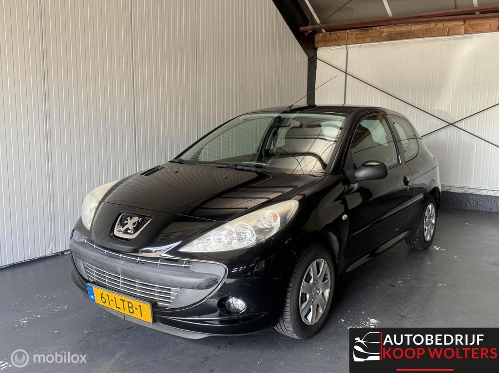 Peugeot 206 + 1.4 XS Airco, Auto's, Peugeot, Voorwielaandrijving, 206+, 4 cilinders, Zwart