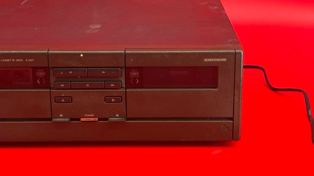 Luxman K-007 Auto Reverse Dubbel Cassettedeck, Ophalen of Verzenden, Dubbel, Auto-reverse