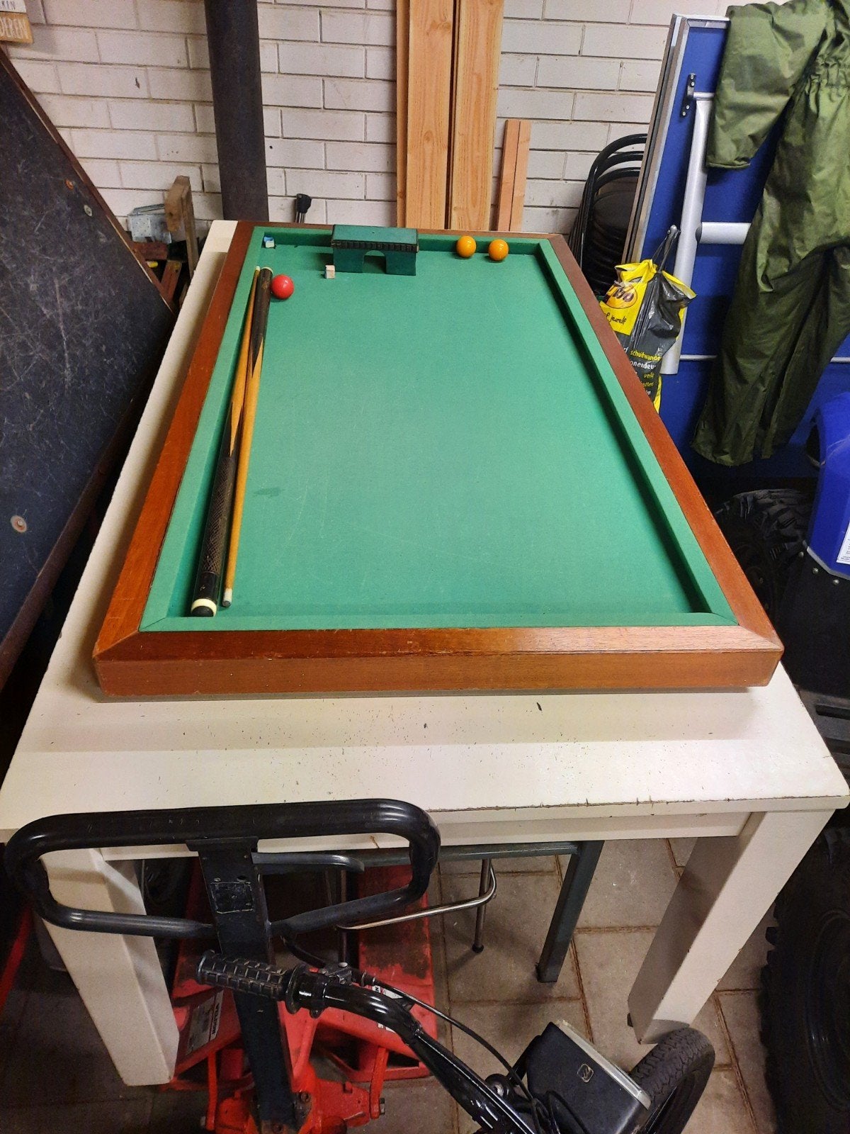 Biljarttafel, Ophalen, Gebruikt, Biljarttafel